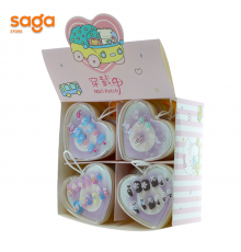 Ногти детские в футляре сердечка P3319.