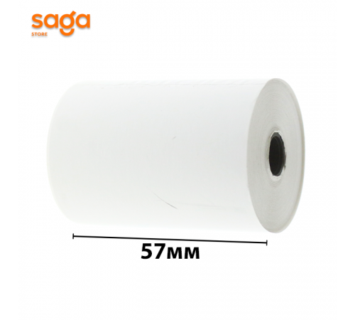 Термолента кассовая/Лента размер-57*40 для кассовых аппаратов/Чековая термолента, в блоке-1/200шт.