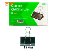 Зажим 19мм ON-4202 в упаковке-12/300