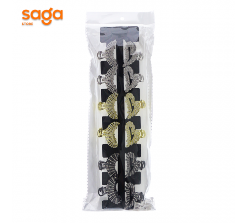 Краб для волос 46-17. (цена за блок)