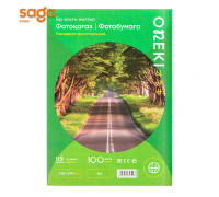 Глянцевая фотобумага односторонняя, 115гр, формат-А4, 100л, 5760dpi. 4115-30