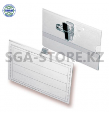 Бейдж вертикальный 90*57мм.