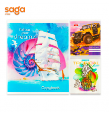 Тетрадь общая "Вектор", формат-А5, 36л, клетка.