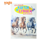 Цветной картон+бумага JY-CZ2025.