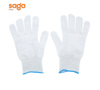 Рабочие перчатки ХБ Белый в блоке-12/50 цена за блок