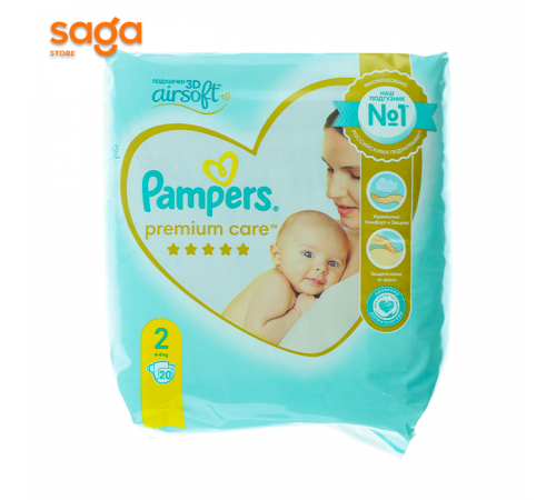 Подгузники Pampers Premium Care /1/2