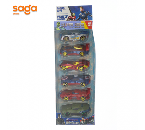 Машина металлическая 6х 829087