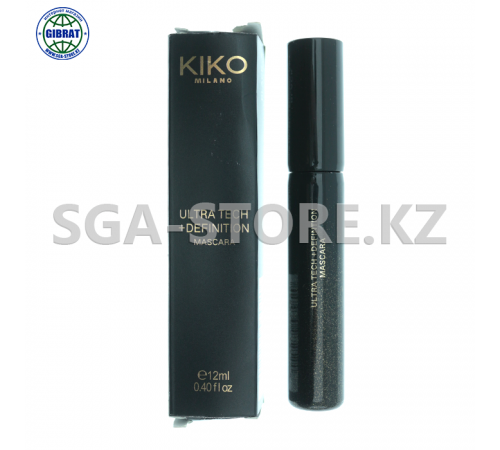 Тушь для ресниц черная  KIKO, 12мл.