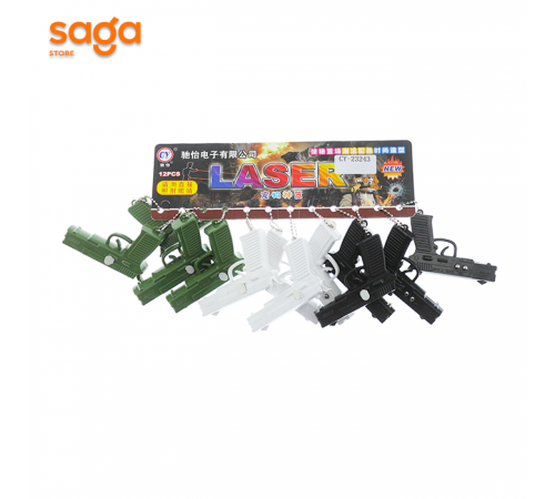 Лазер пистолет 12х 23243.