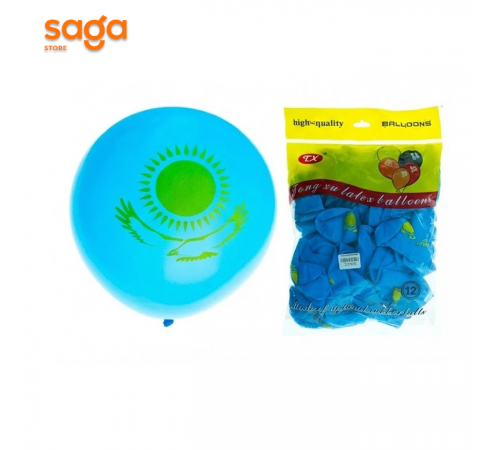 Шары надувные "Казахстан", в упаковке- 100шт.