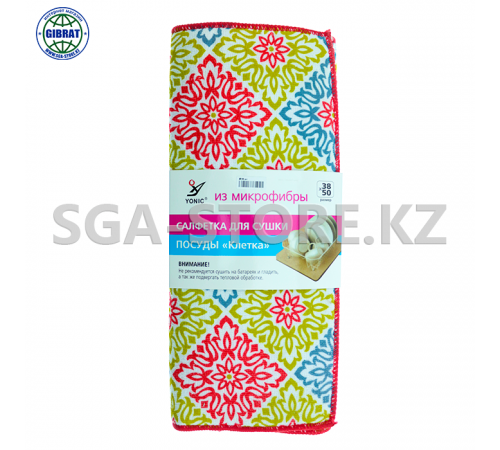 Салфетка для сушки посуды 38х50см