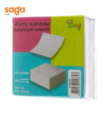Бумага для записи/Кубарик, 300л, 90*90мм. Ling