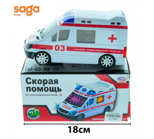 Машина скорая помощь 03