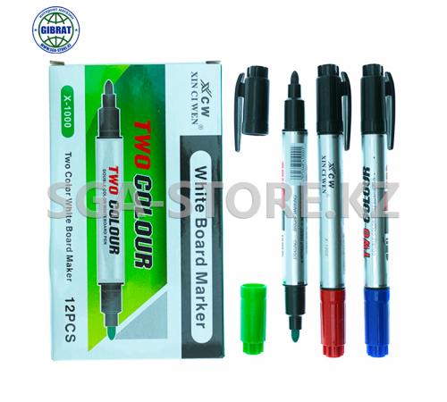 Маркеры стирающиеся для  доски "Х 1000", в упаковке-12шт.