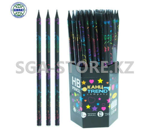 Карандаш чернографитный 0369