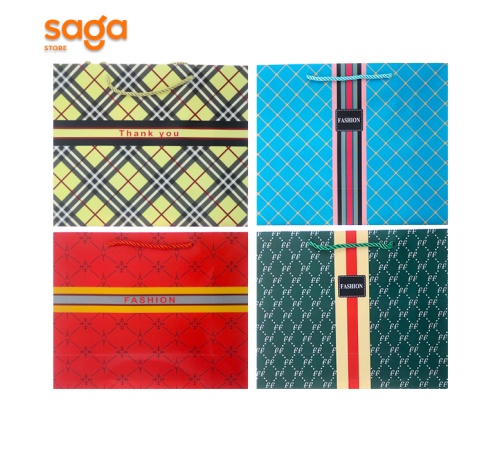 Пакет бумажный 32*26*11см 1/12/480