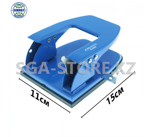 Дырокол "DL Office", до 30 листов, диаметр-6мм. 8260