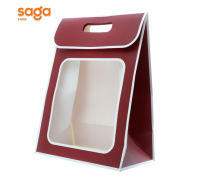 Пакет подарочный с окошком 25*35см F-1 1/12/480