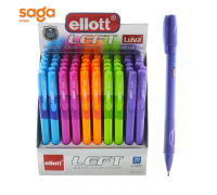 Ручка шариковая "Ellott" с массажной насадкой, 0.7мм, синий, в упаковке-50шт. CL-1361