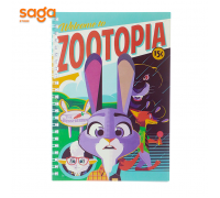 Блокнот детский пружина "Зверополис 2" формат-А5-122 1/4/240