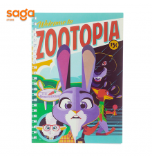 Блокнот детский пружина "Зверополис 2" формат-А5-122 1/4/240