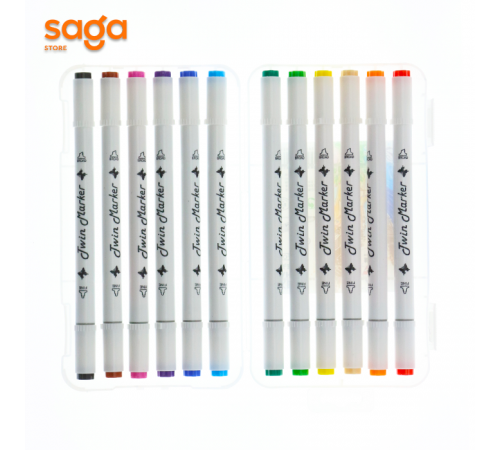 Маркер Sketch двухсторонний 909-12 1/96