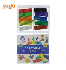 Пластилин 10цв 20/80 YR 777-10