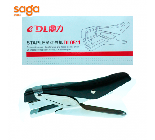 Степлер "DL-0511", до 25 листов, 24/6;26/6