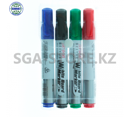 Набор маркеров для доски стираемые, в упаковке-4шт. 105-4