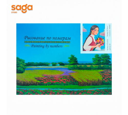 Рисование по номерам 30*40см 1/40