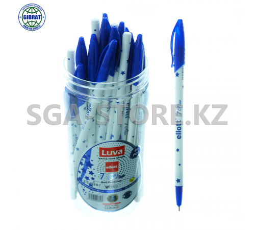 Ручка шариковая "Ellott-2107", 0,7mm, в упаковке-50шт.