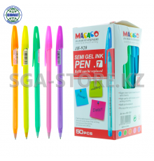 Ручка шариковая, синий, 0.7мм, в коробке-50шт. JH 920.