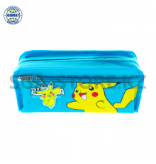 Школьный пенал Пикачю, количество отделений-2шт. 9883.