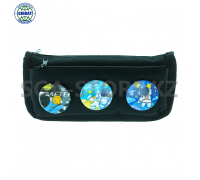 Школьный пенал Значок, количество отделений-2шт. 5991.