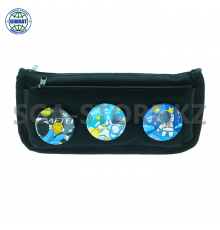 Школьный пенал Значок, количество отделений-2шт. 5991.