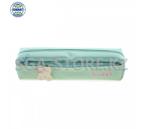 Школьный пенал "Мишка", количество отделений-2шт. 2198.