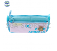 Школьный пенал "Мишка", количество отделений-2шт. 6607.