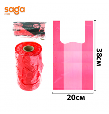 Пакет/Майка с ручками Шейх, в мешке 24 рулонов, 2-нан/200х380мм, 1000гр.