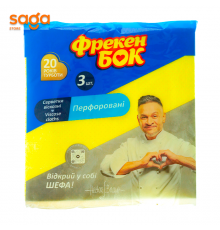 Салфетка  Фрекен бок, 38*38см, в упаковке-3шт.