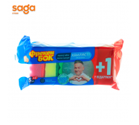 Губка для мытья посуды и уборки помещений Губка Фрекен Бок , в упаковке-6шт.