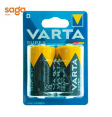 Батарейка "Varta R20P" 1.5V, в упаковке-2шт.