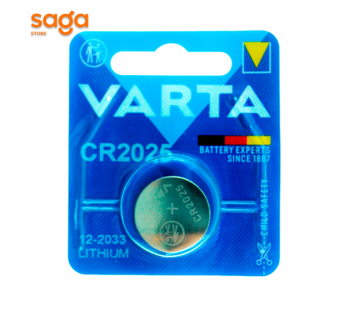 Батарейка "Varta 2025" 3V, в упаковке-1шт.