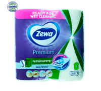 Бумажное полотенца Zewa, 3 слоя, в наборе-2 рулона.