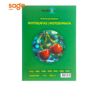 Матовая двухсторонняя фотобумага А4, 200гр, в пачке-100/28