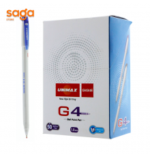 Ручка шариковая Unimax G4 4875, 0.7мм, в упаковке-50шт.