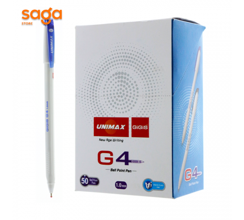Ручка шариковая Unimax G4 4875, 0.7мм, в упаковке-50шт.