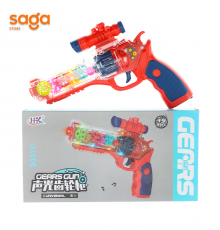 Пистолет музыкальный механический 921