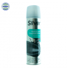Краска для гладкой кожи Silver, черный.