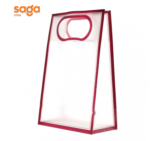 Пакет подарочный прозрачный 15*24см. С-1