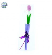 Цветок Роза из мыло PVC-02   24х